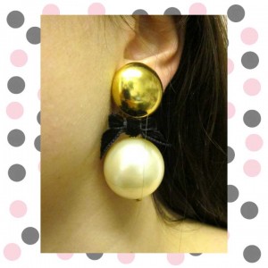 Ear-Chanel-look-Gold-Bow-Pearl-LG-PX31-85